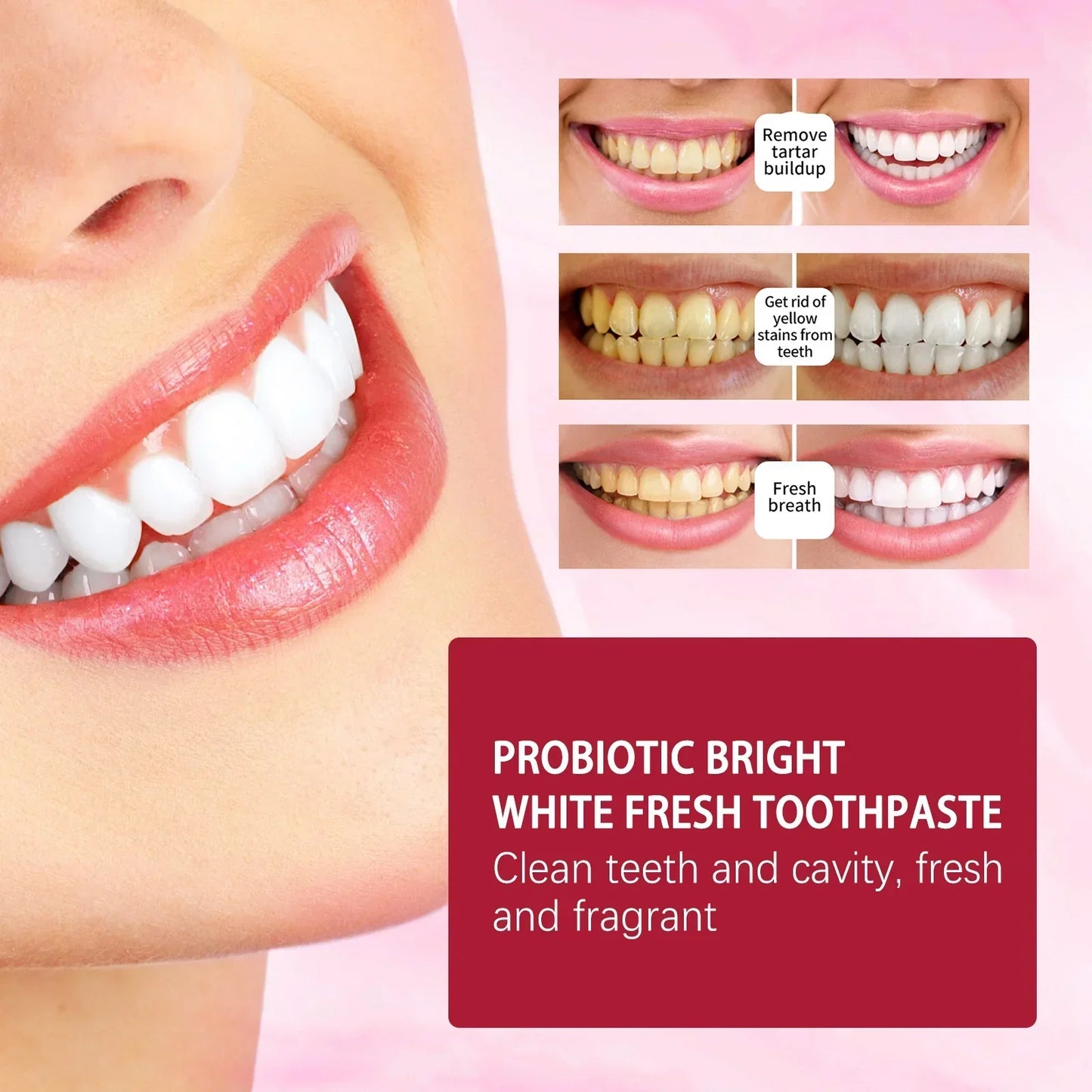 Yayashi SP4 Oral Care probiotic - Teeth Whitening Toothpaste | 100% Orignal