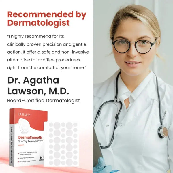 Derma Smooth Skin Tag Removal Patch - 72 Patches